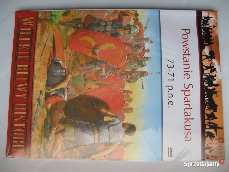 Osprey Powstanie Spartakusa książka film DVD miękka wielkopolskie Poznań
