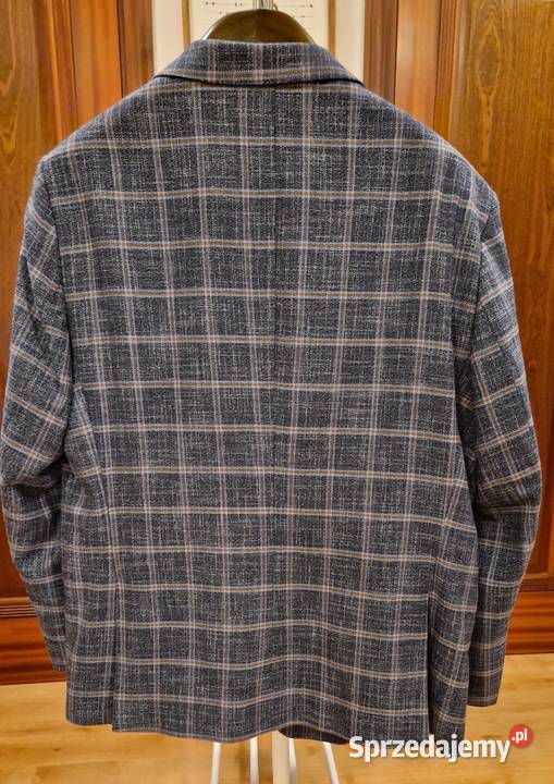 Męska MARYNARKA Pako Lorente Rozmiar 60 krata Lublin