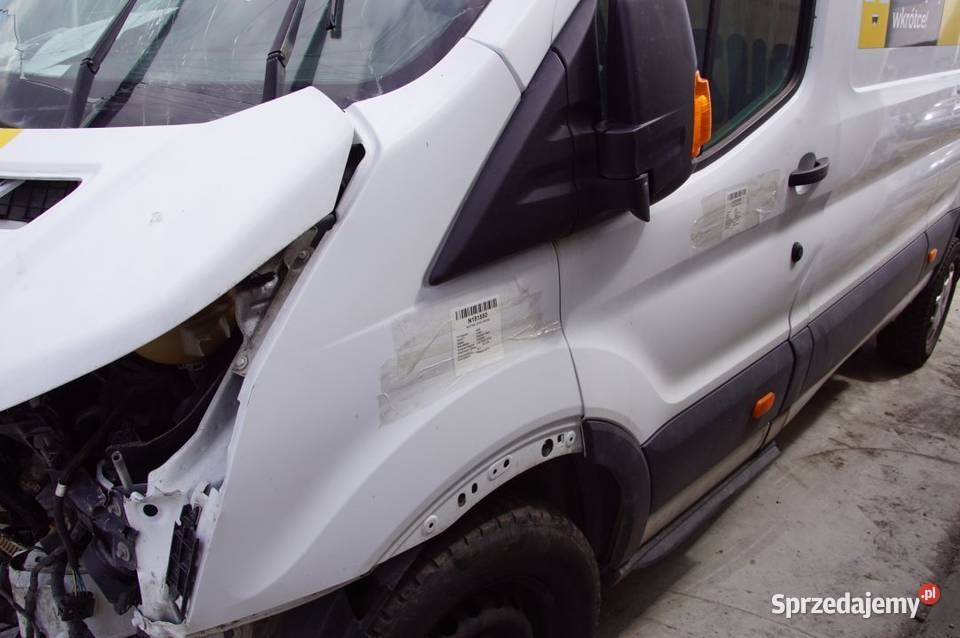 BŁOTNIK LEWY PRZÓD FORD TRANSIT MK8 FROZEN WHITE osobowe Lipno