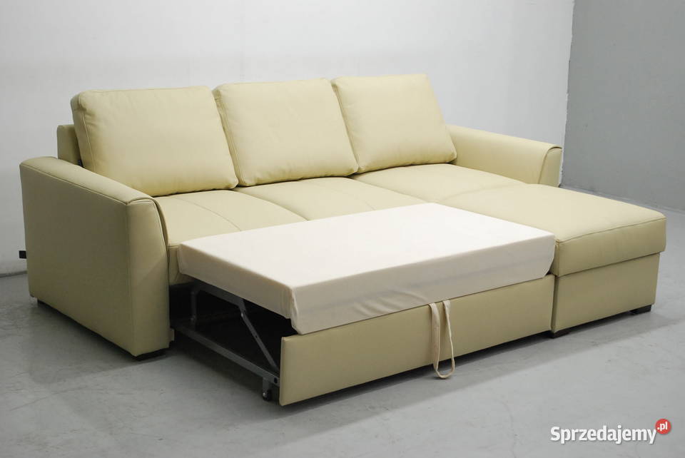 NAROŻNIK Z FSPANIA SKÓRA NATURALNA 1100a sofa Komplety wypoczynkowe Poznań