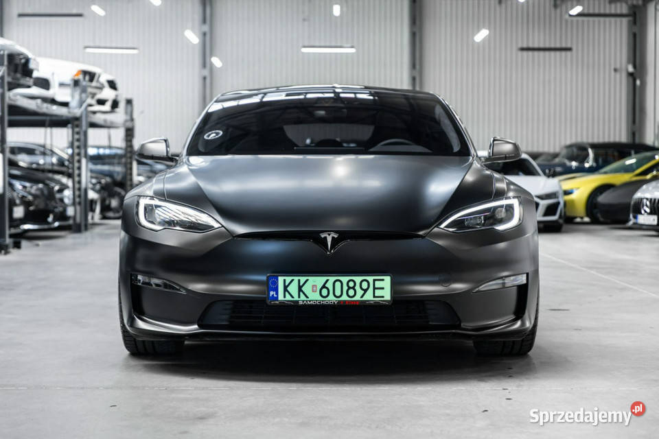 Tesla Model S Plaid 1020 17 000 Gwarancja Węgrzce