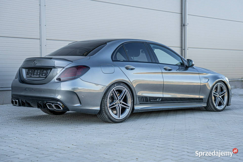 Mercedes C 63 AMG C63s AMG UKŁAD WYDECHOWY