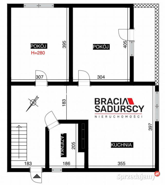 Mieszkanie 50 metrów 2 pokoje Kraków