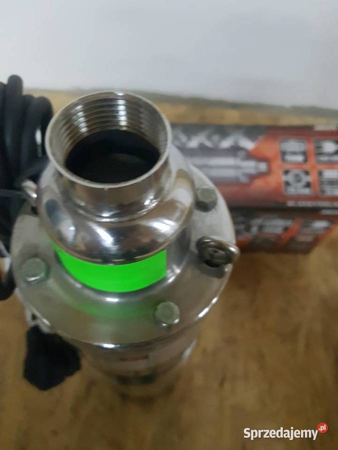 POMPA GŁĘBINOWA ŚRUBOWA DO WODY STUDNI 750W 60M Elektryczne wielkopolskie Głogowa