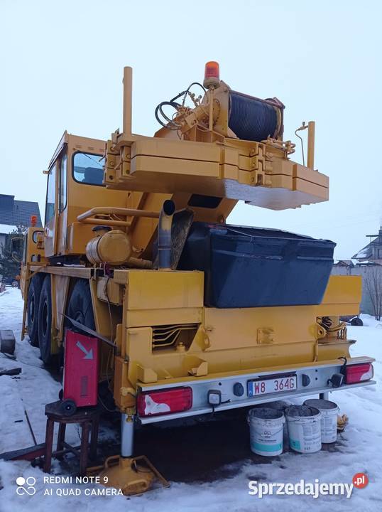 Żuraw mobilny Faun rtf atf 403 40 ton Kołbiel sprzedam