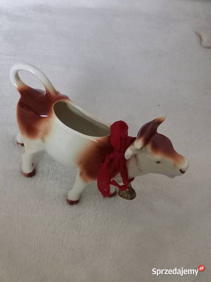 Figurka porcelanowa mlecznik Krowa Goebel Toruń