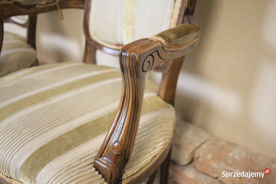 Stylowe dekoracyjne fotele 2 sztuki Pszczyna