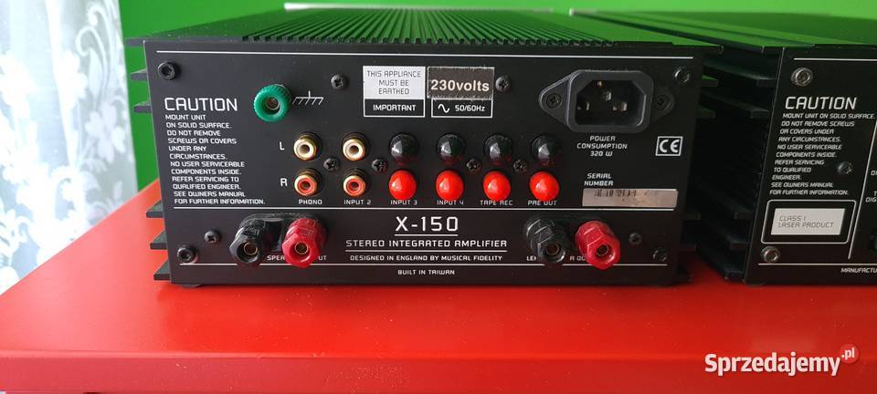 Wzmacniacz Musical Fidelity X150 Musical Wrocław