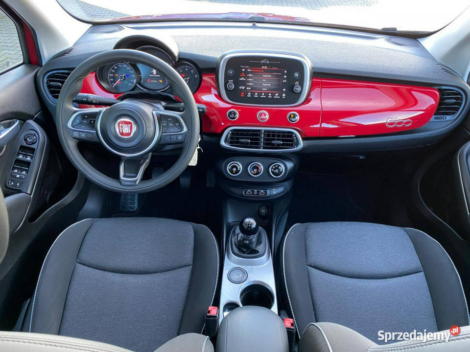 Fiat 500x klimatyzacja tablet kamera nieuszkodzony