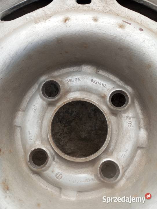 Felgi stalowe VW Passat B3 felga stalowa B4 Średnica 14" Samochodowe Legnica