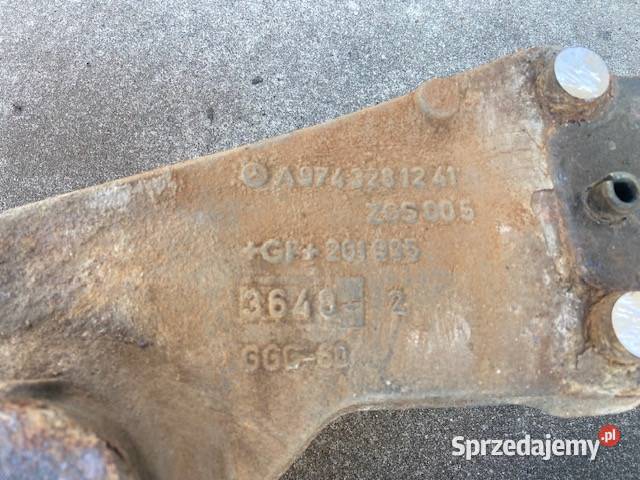 ATEGO Mocowanie Stabilizatora Podstawa Poduszki