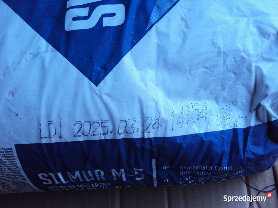 Atlas Silmur m5 Zaprawa do bloczków pustaków Pozostałe podkarpackie Dębica