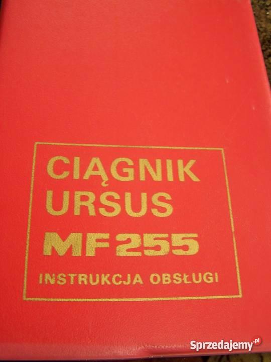 Instrukcja obsługi MF 255 Lublin