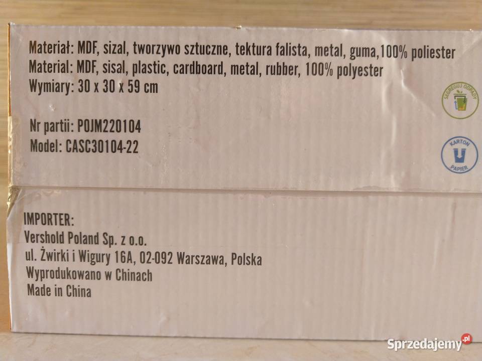 NAJTANIEJ Drapak Kota Duży 59 Niski Domek Zabrze