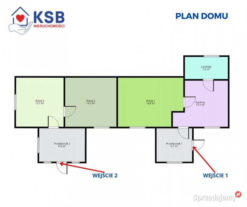 Dom 769m2 domek gościnny działka 1900m2 Chmielów