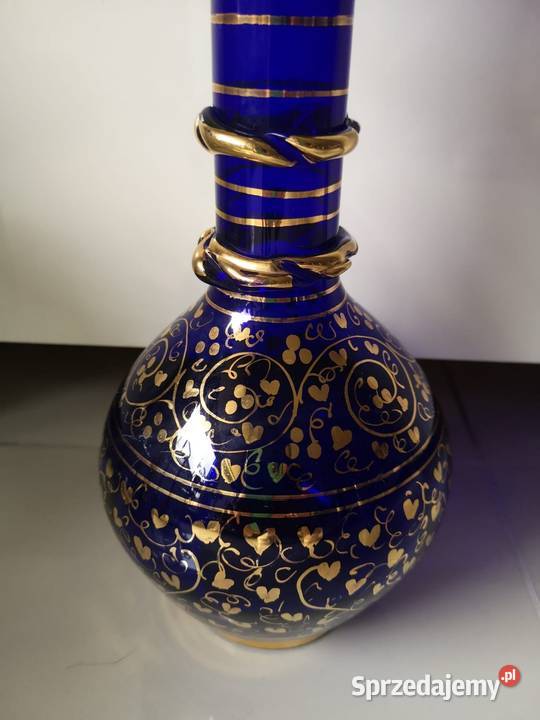 Wazon kobaltowy zdobiony Toruń
