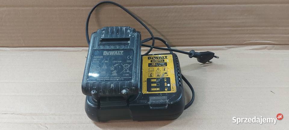Ładowarka DeWalt DcB113 bateria XR 18V 15ah Narzędzia łódzkie Sieradz
