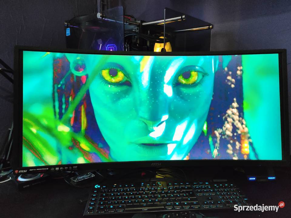 MSI OPTIX MAG341CQ bez bad pixeli stan Monitory i projektory śląskie Radlin