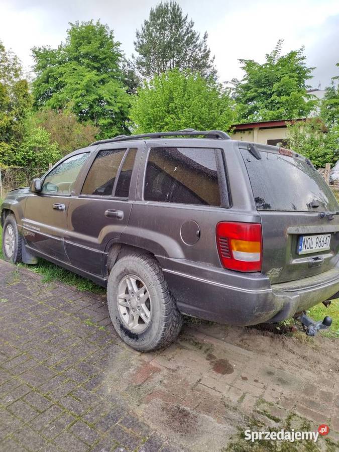 JEEP GRAND CHEROKEE 4L benzynagaz 2003r Faktura 4cm3 Olsztyn sprzedam
