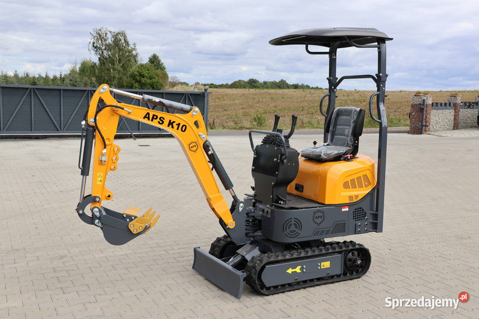 Minikoparka APS K10 NOWA 2025 koparka silnik Legnica