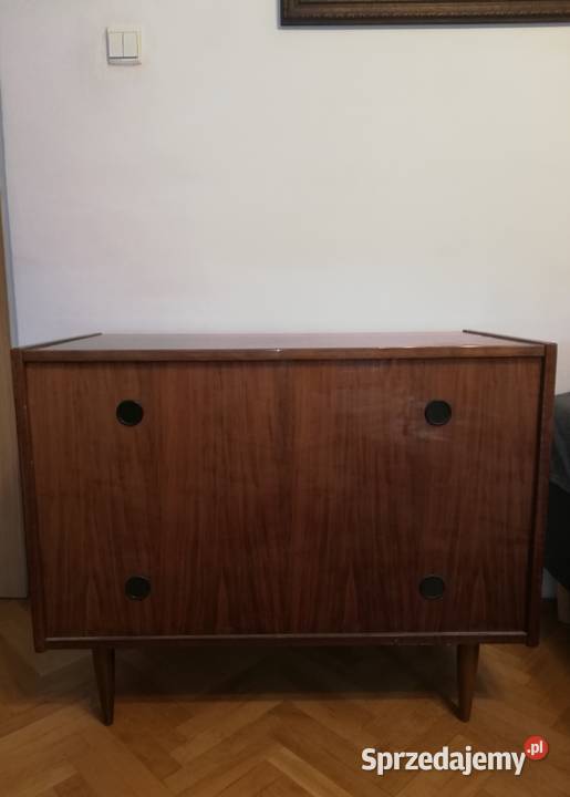 Komoda na nóżkach z epoki PRL Bieliźniarka Warszawa sprzedam