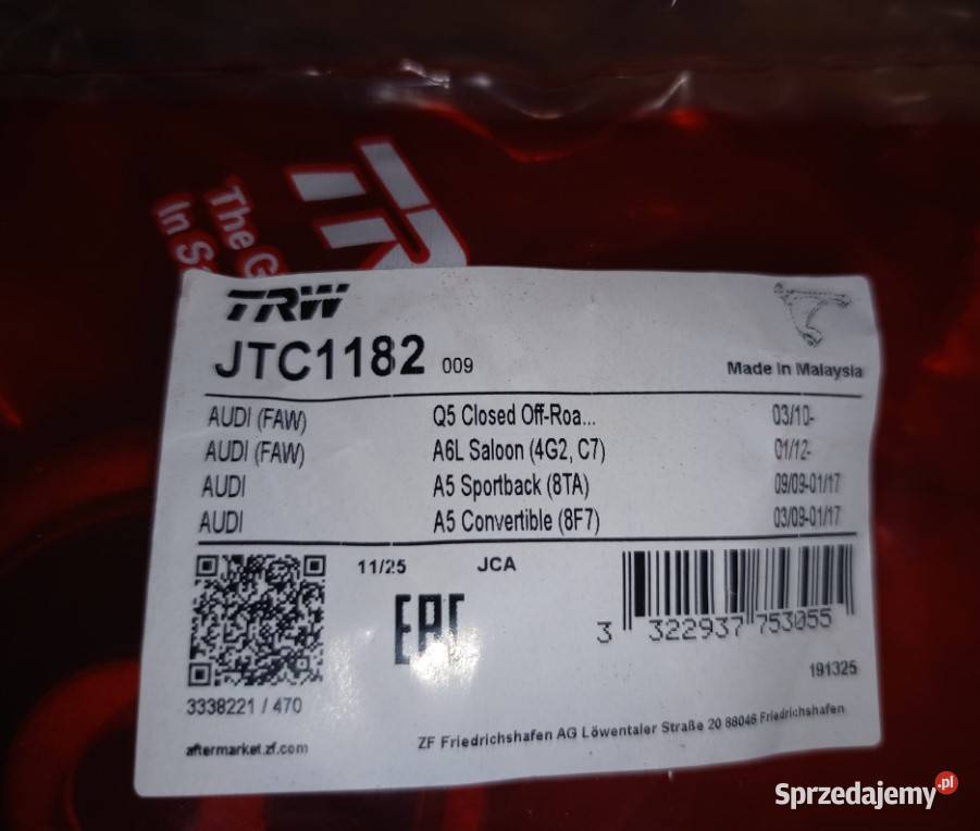 WAHACZE PRZÓD GÓRNE LP DO AUDI A4 B8 A5 Q5 osobowe Warszawa
