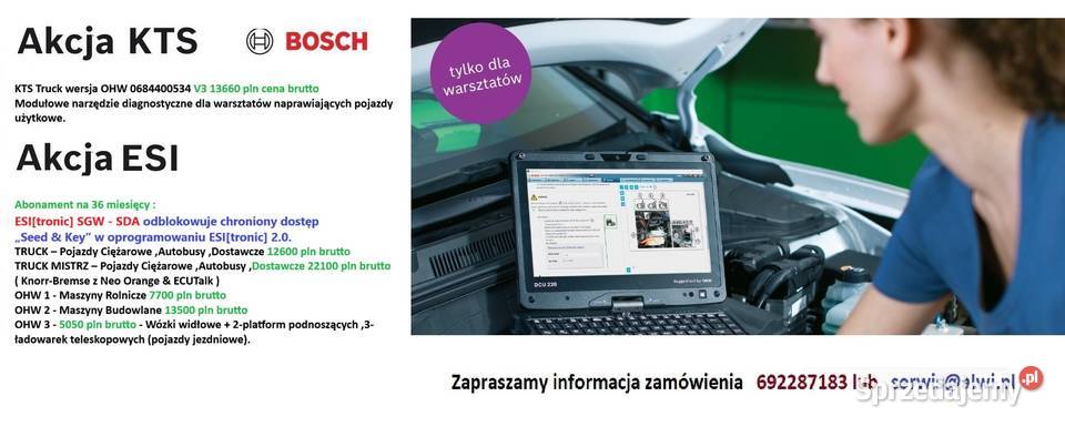 ESItronic SGW SDA na 36 miesięcy promocja Pozostałe Bielsko-Biała