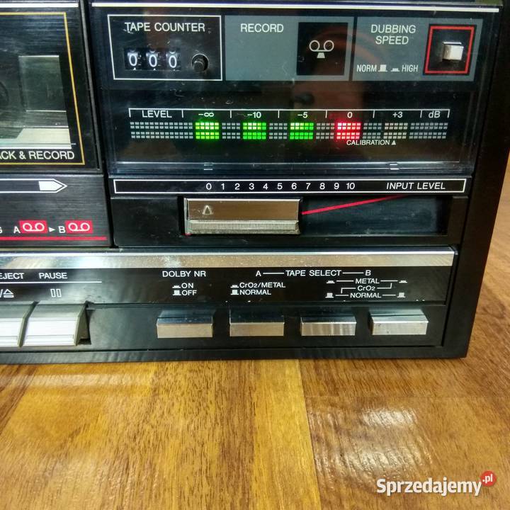 Sanyo JA477 japońska wieżamega brzmieniekorektor Świebodzice