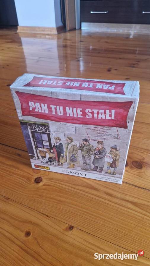Pan tu nie stał Gra planszowa zafoliowana pomorskie Sopot