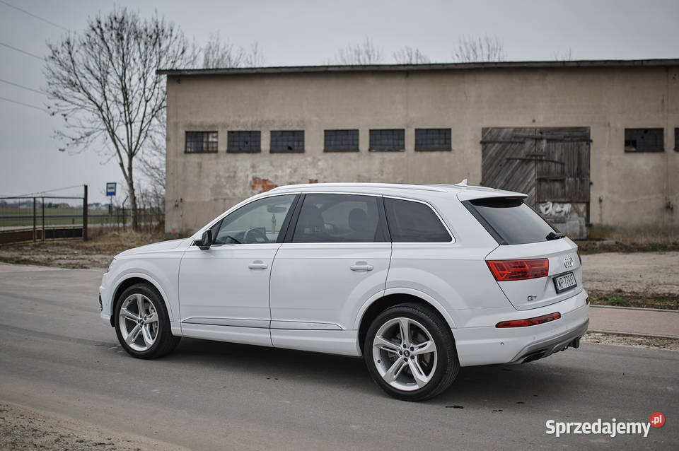 Audi Q7 30 TFSI Quattro Sline ACC Koła 21 Q7 mazowieckie Płock sprzedam