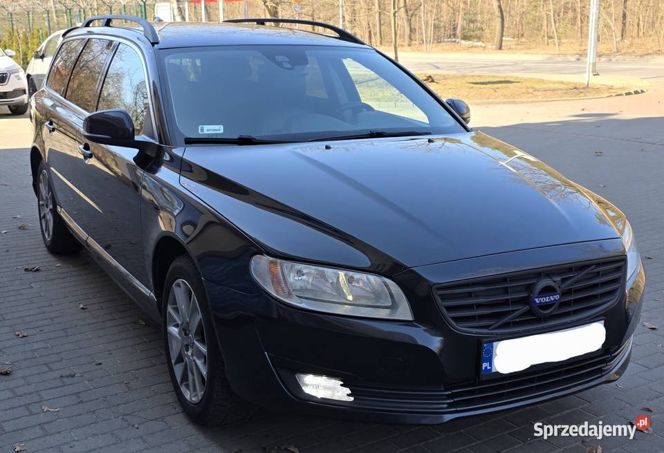 Volvo V70 2014r D3 5 cylindrów 136 19843 czarny Warszawa