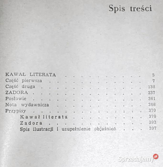 Kawał literata Zadora Józef Ignacy Kraszewski lubelskie