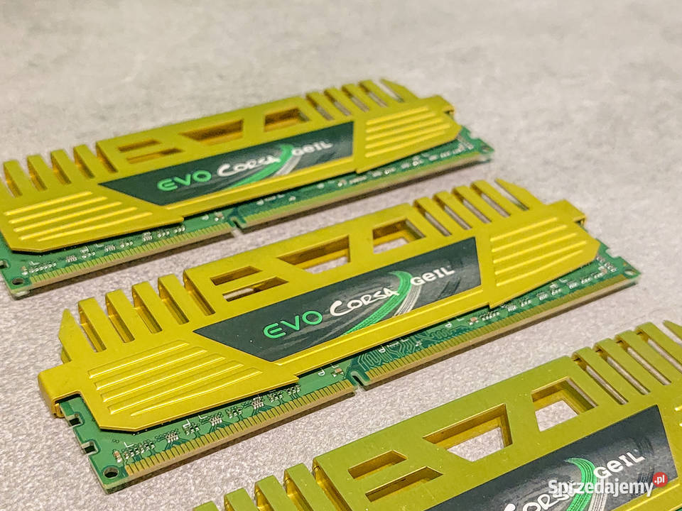 GeIL EVO CORSA Series 32GB4 x 8GB DDR3 1600 PC3 Pamięci małopolskie Kraków