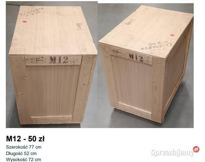 Skrzynie drewniane Wrocław