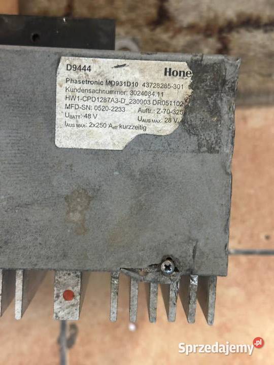 Sterownik MONTINI D9444 phasetronic MD931D10 Antonie sprzedam