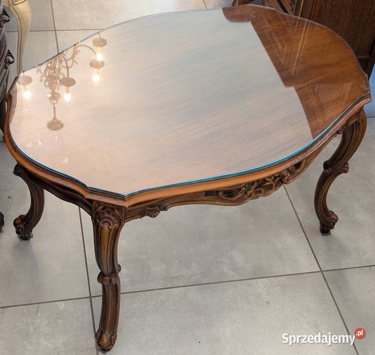 Piękny stolik ludwikowski orzech sklep Dąbrowa Dąbrowa Górnicza