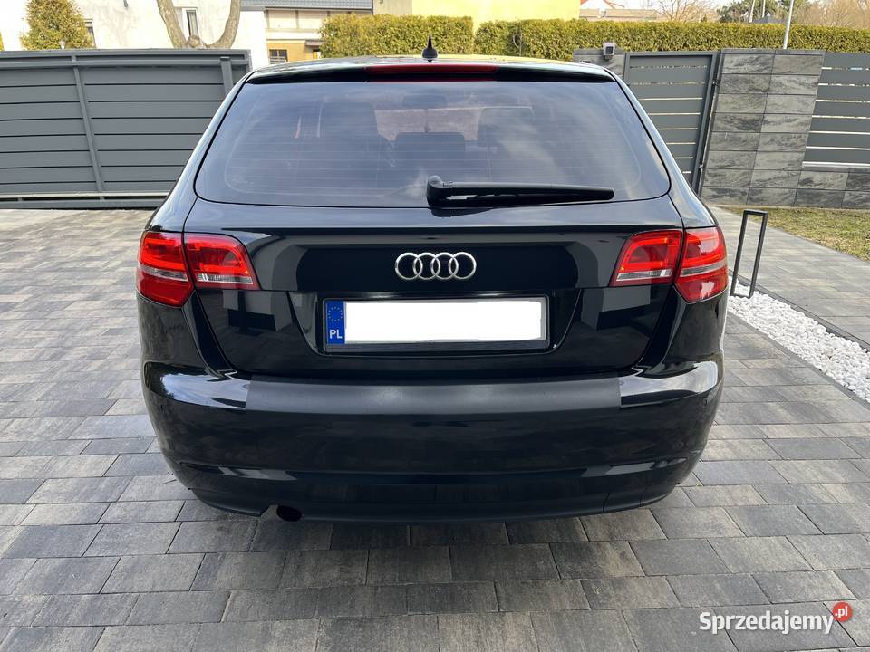 Audi A3 Sportback Audi A3 2010r Skóry Czarna Alu