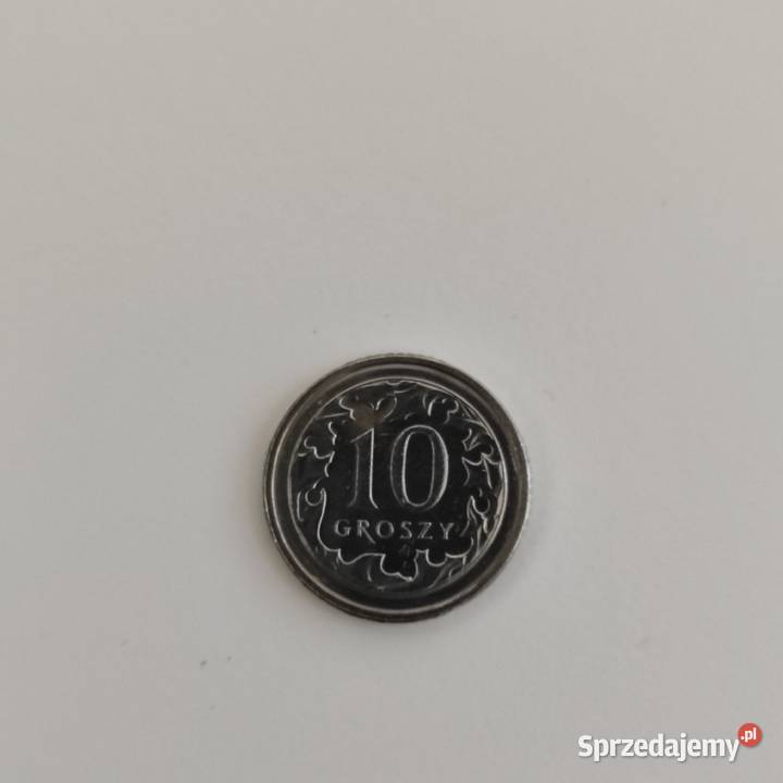 10 groszy 2018 stan I kujawsko-pomorskie Koronowo