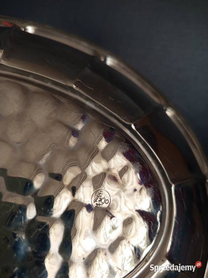 Misa patera platerowana owalna MUQ Nakło nad Notecią