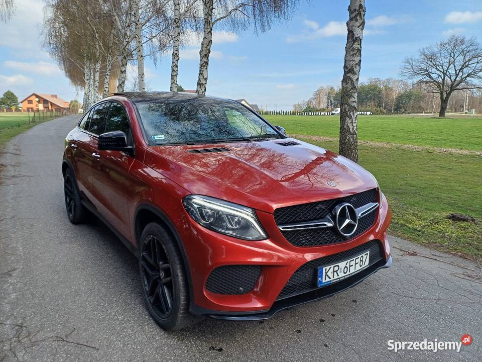 AMG 350 COUPE 30 CDI 258 AMG BezwypadSalon 1wł GLE Ostrów Wielkopolski