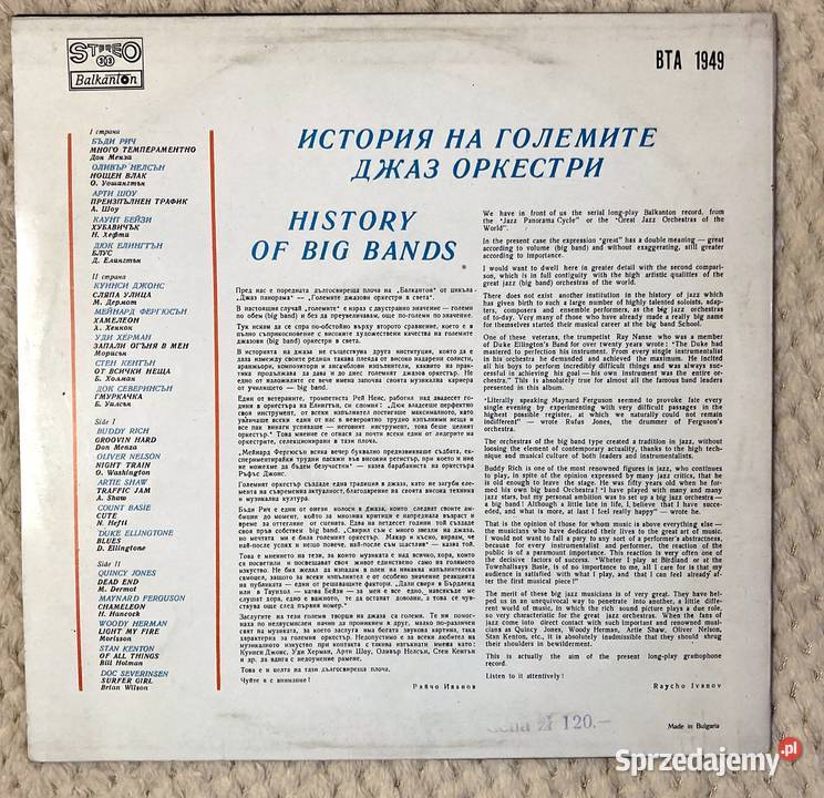 History Of Big Bands Szczecin