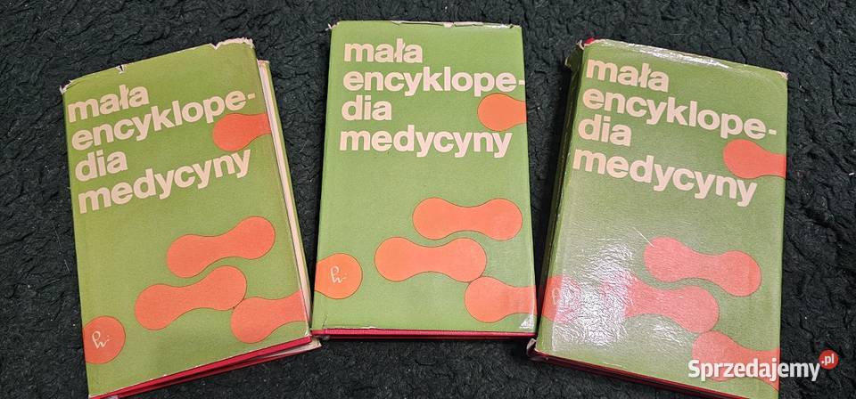 Mała encyklopedia medycyny 3 tomy małopolskie Kraków sprzedam