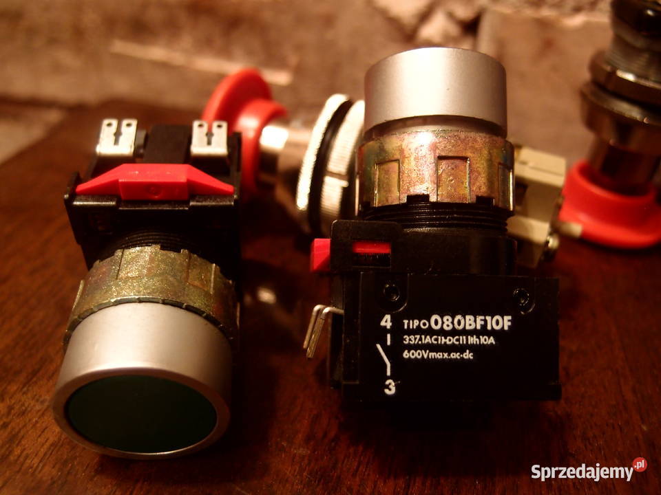 Przycisk sterowniczy Wyłącznik bezpieczeństwa Łódź sprzedam