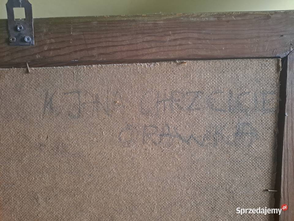 obraz olej EGerlach Orawka kościół imJana Zabrze sprzedam