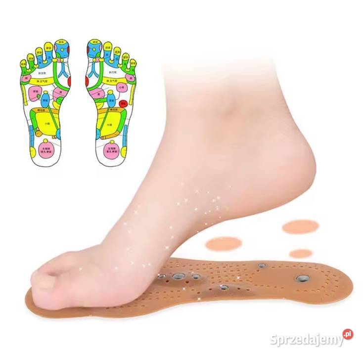 Magnetyczne wkładki do masażu stóp inna Akcesoria Ząbki