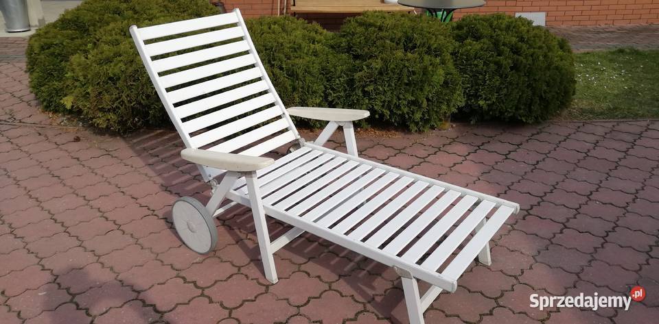 Leżak basenowy ogrodowy łóżko aluminiowy Kettler metal Garwolin