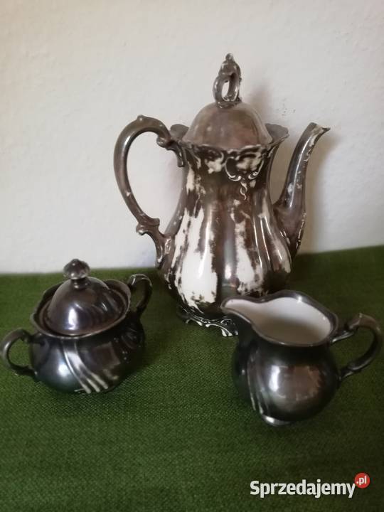 Środek stołu garnitur sygnowana porcelana RW Gorlice