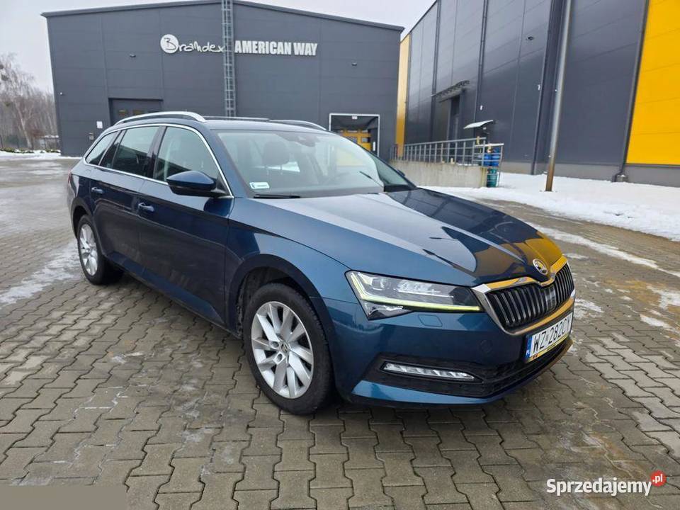 Skoda Superb 15 TSI Ambition 150 2021r Salon Karolków Szwarocki
