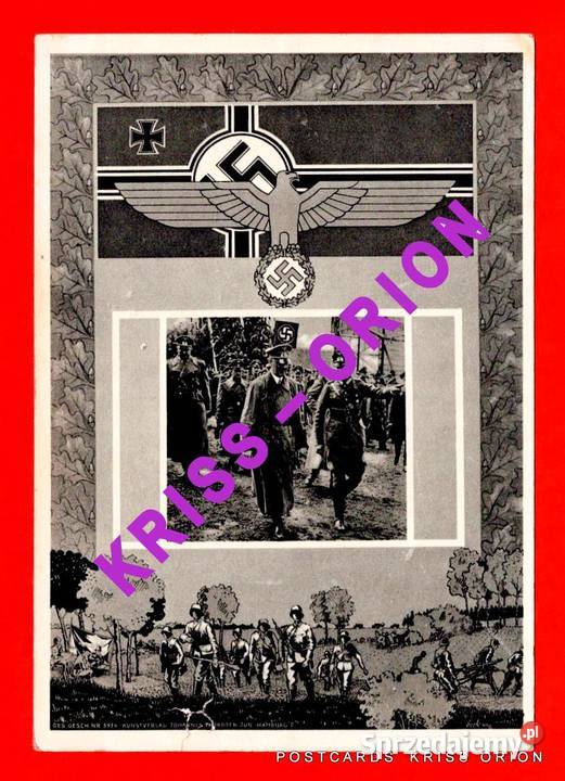 Adolf Hitler Wizyta na Froncie II WŚ 1941r Katowice