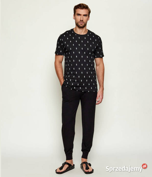 Tshirt męski Ralph Lauren Monogram rozmiar XXL Odzież codzienna Odzież codzienna Białystok